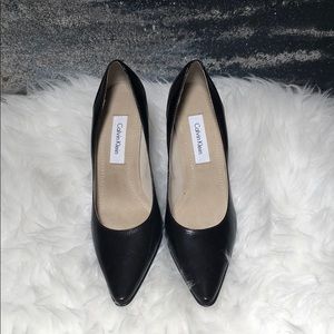 Calvin Klein Dark Brown Classic Pumps